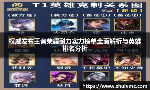 权威发布王者荣耀耐力实力榜单全面解析与英雄排名分析